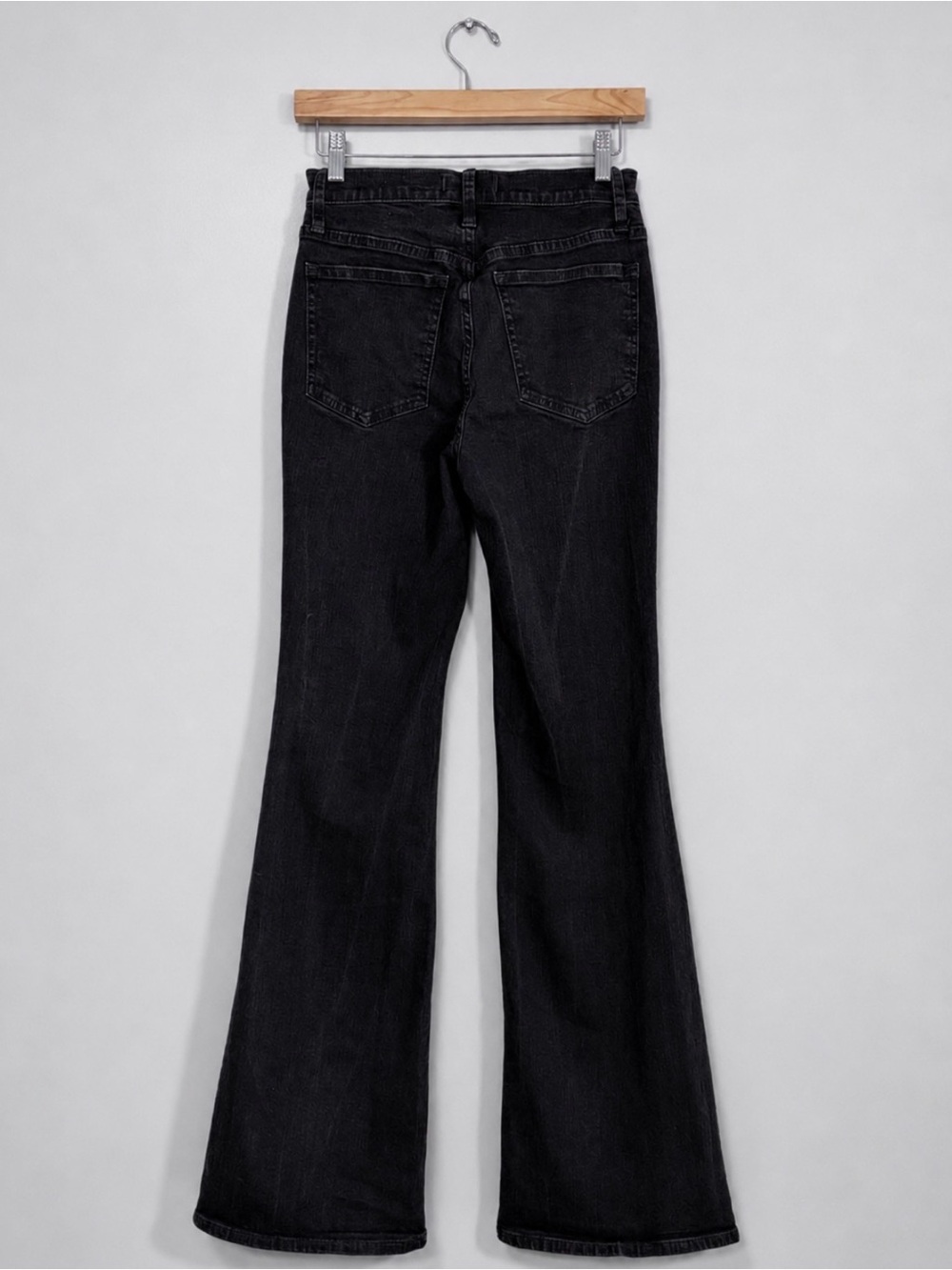 MADEWELL Black 70s Skinny Flare Jeans Size 26 - Picture 5 of 8